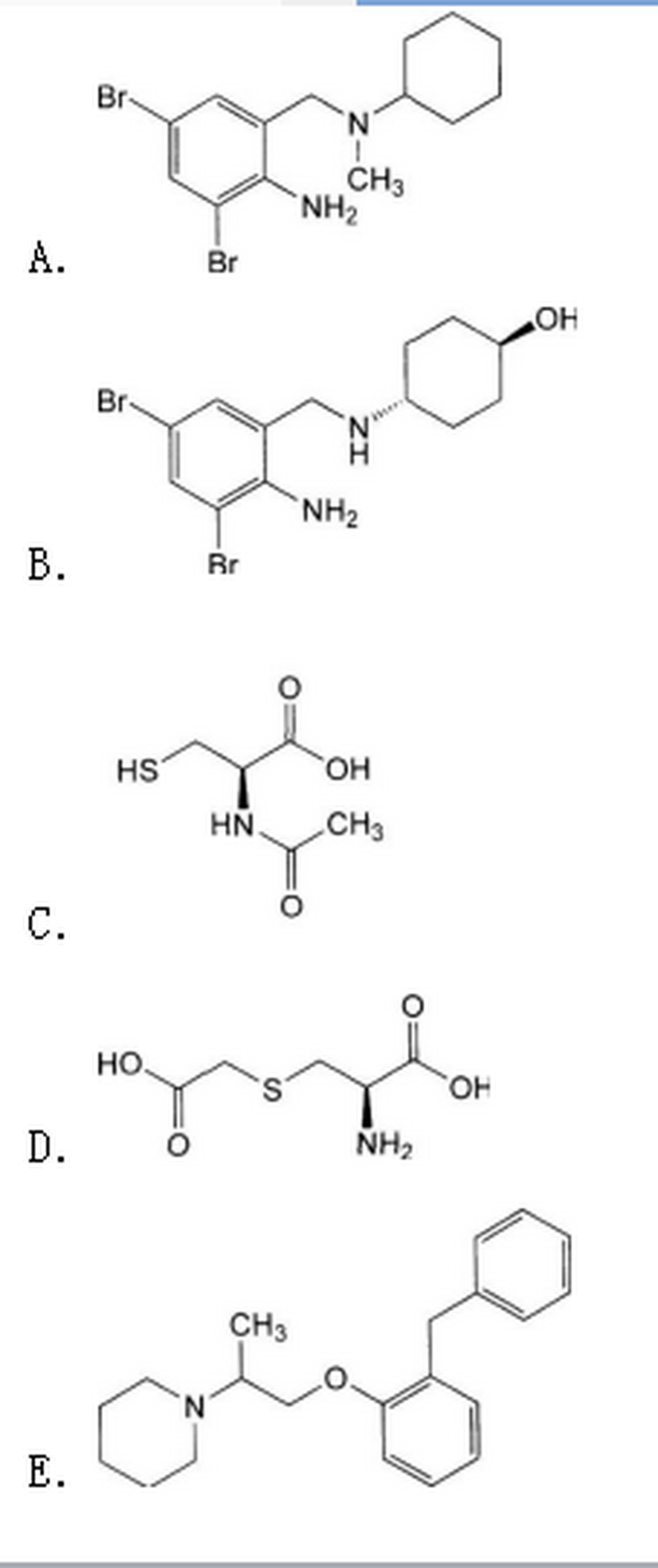 乙酰半胱氨酸作用机制图片